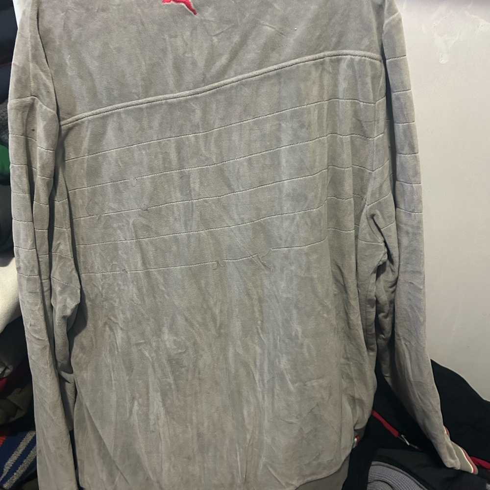 Puma Gray Performance Jacket - Picture 5 of 6